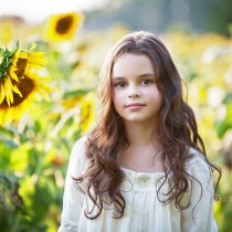 Hayden Sunflowers | Florence, SC Child Photography