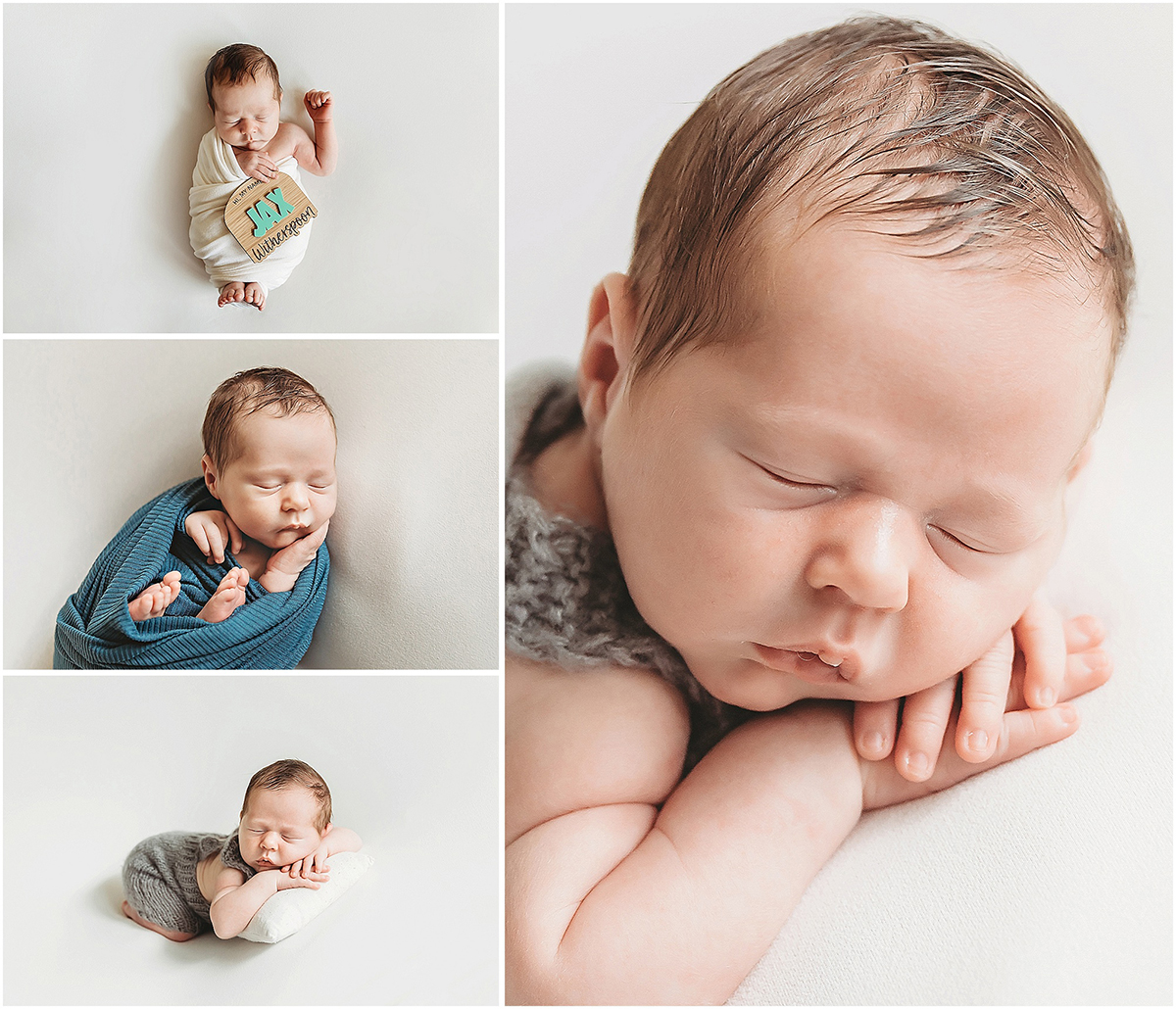 newborn photography session florence sc