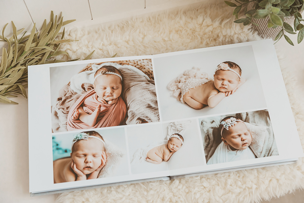 newborn layflat album