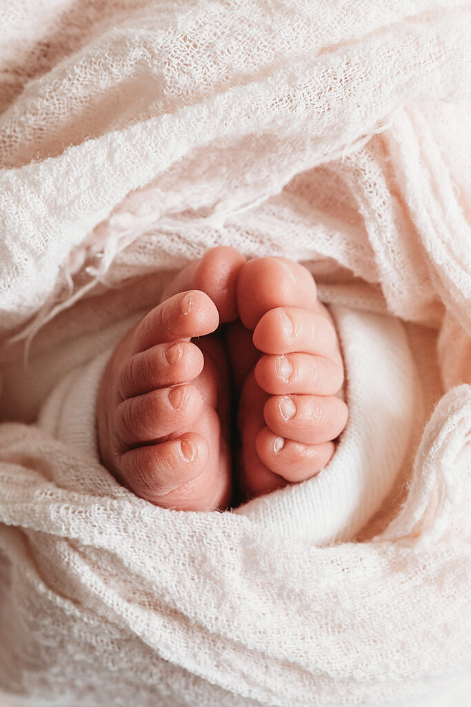 newborn baby toes macro photography