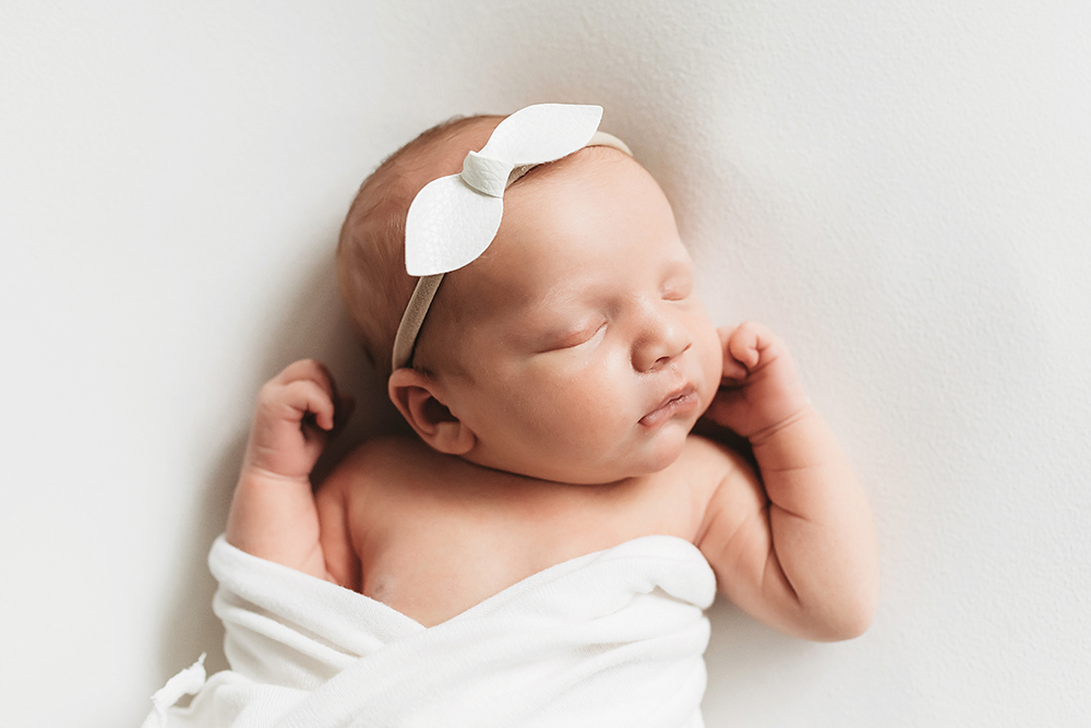 newborn natural pose