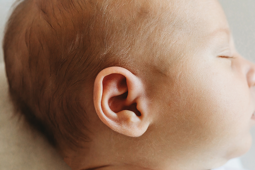 newborn baby ear