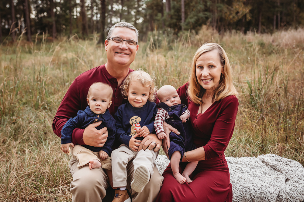 grandparents with grandkids