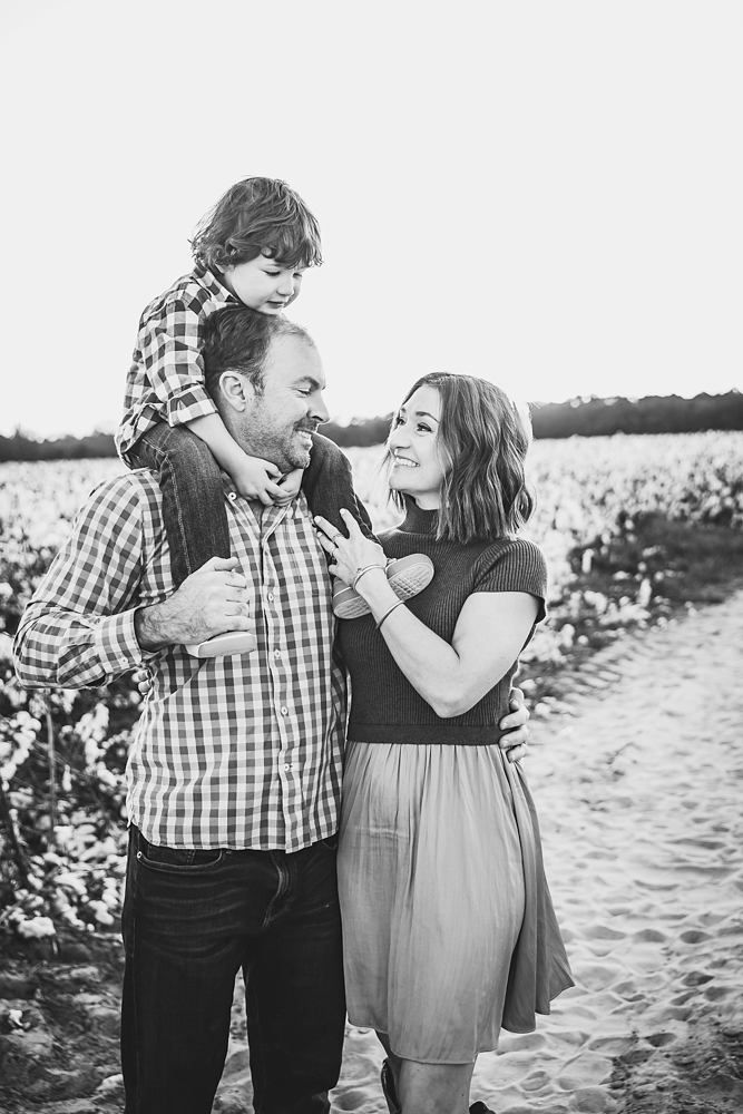 Cotton Field Family Session SC