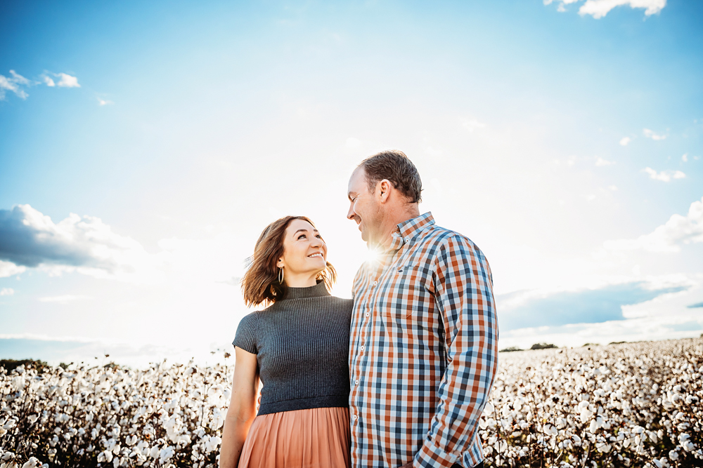 Cotton Field Family Session SC