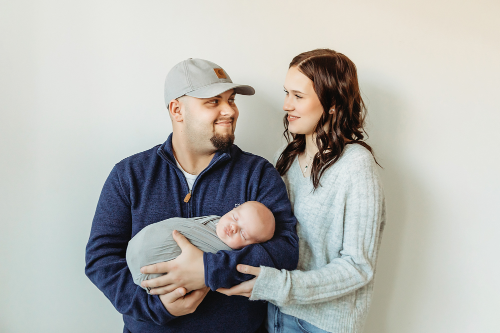 newborn family session