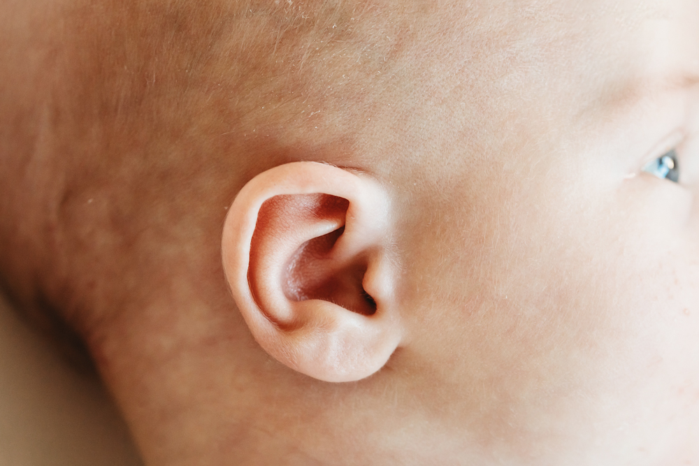 newborn baby ear