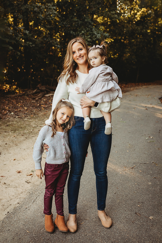 mom and daughters family photography