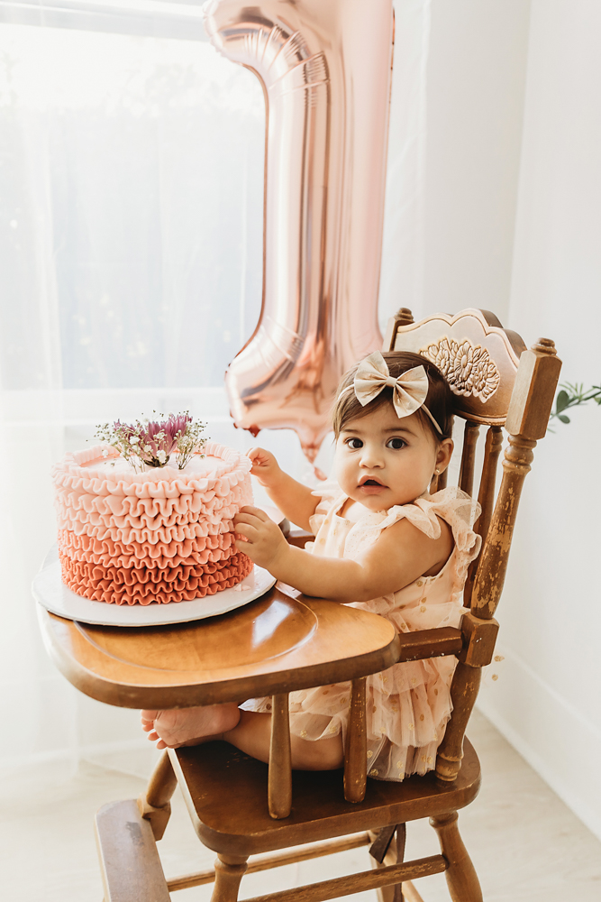 first birthday cake smash