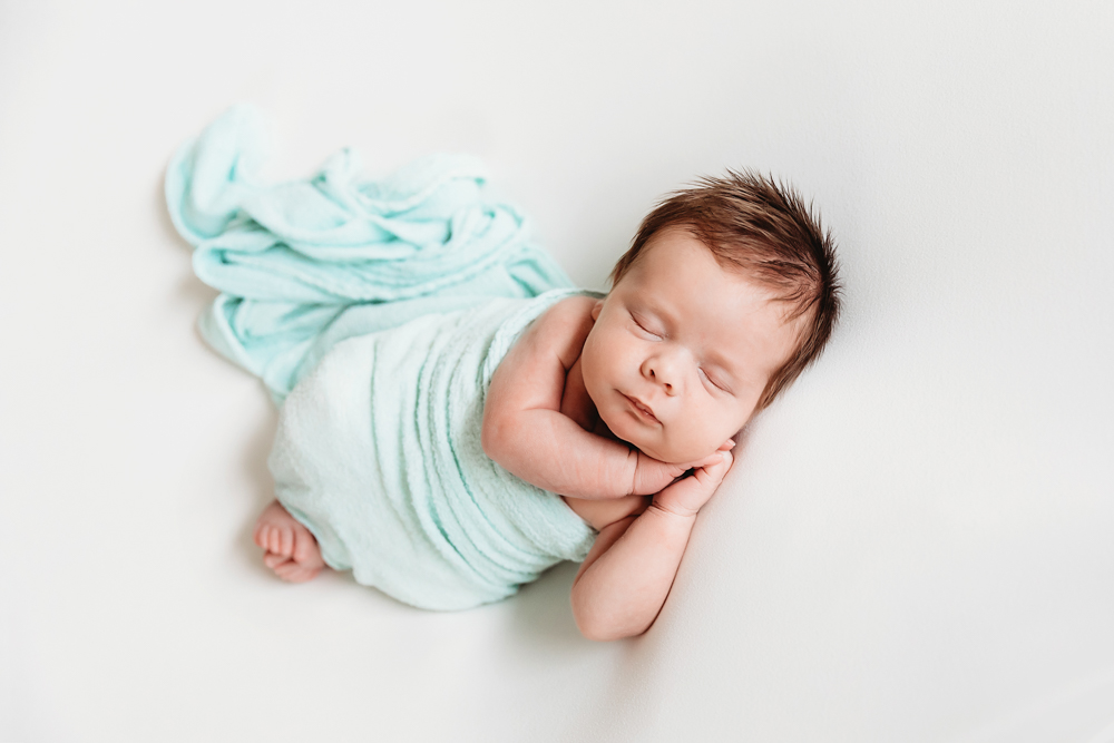 newborn sleeping baby photo