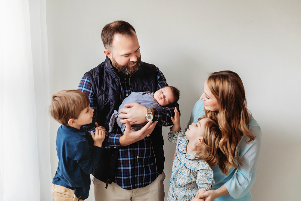 south carolina newborn family photography studio