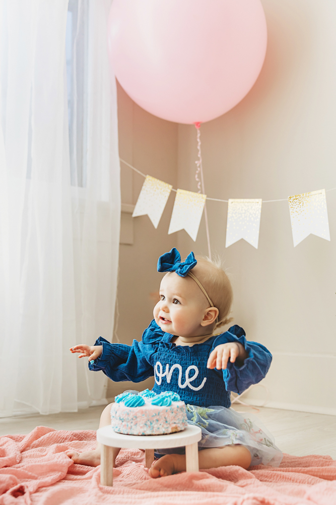 first birthday cake smash