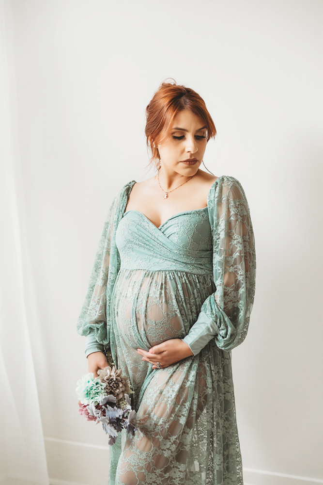 Camille Studio Maternity Session