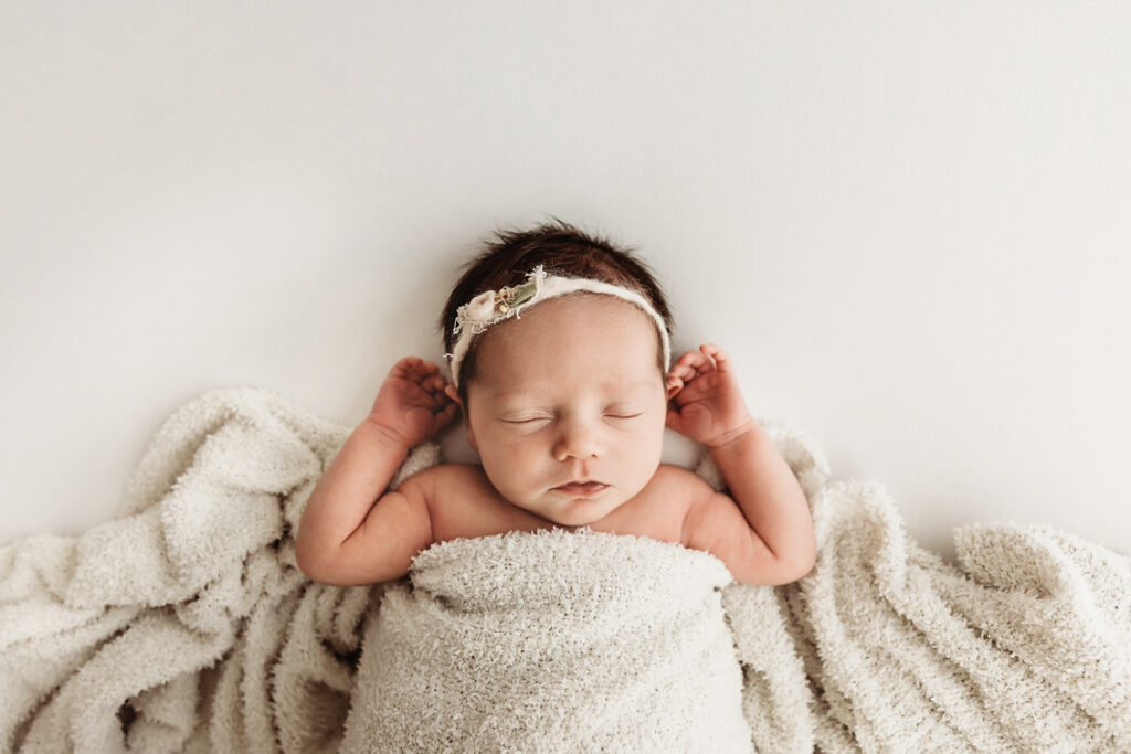 newborn sleeping baby