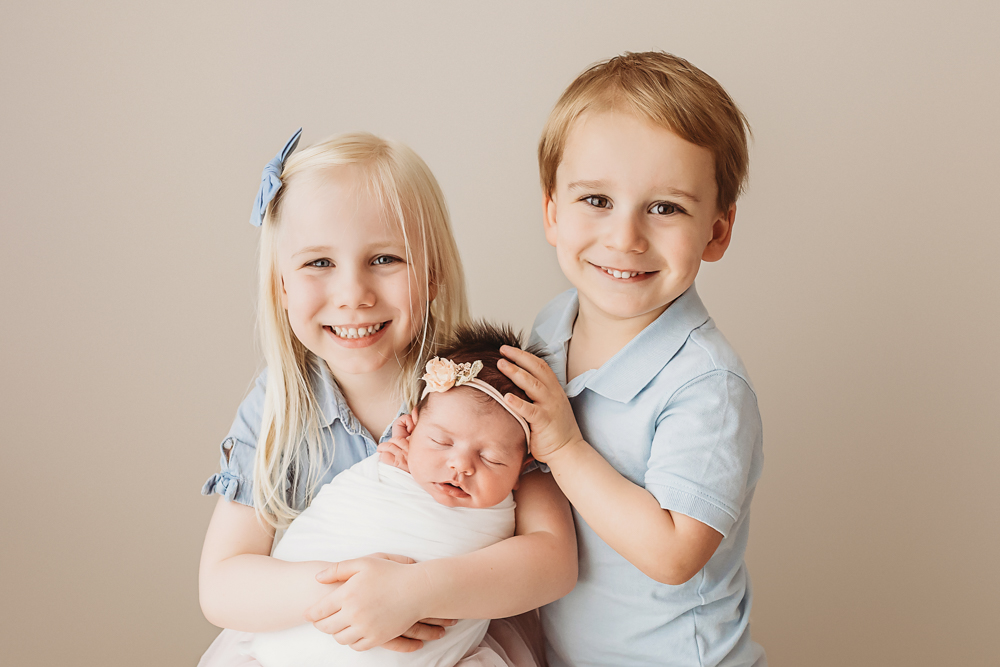 family photos newborn session