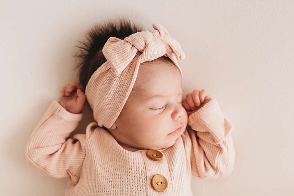 newborn natural pose