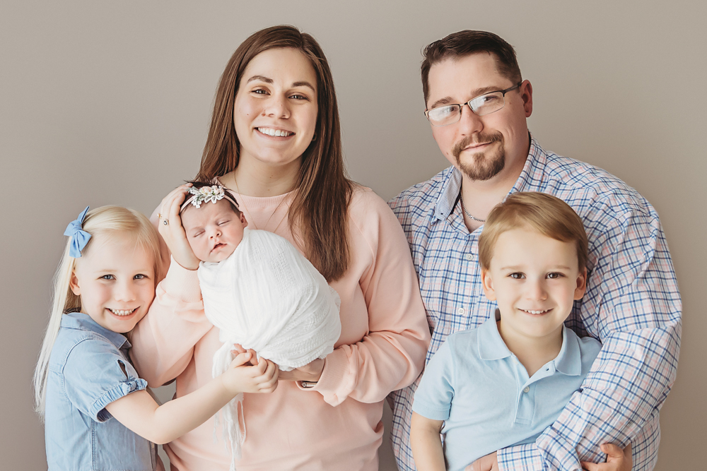 florence sc newborn session with family
