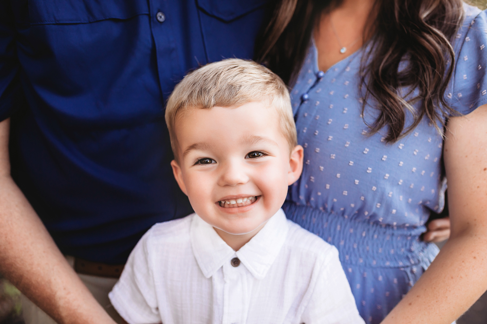 emotive family shot with natural light, smiles, and love at Reflection Images by Tracy Rowell in Florence SC