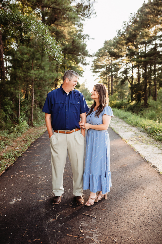 handhold smile trail with natural light, smiles, and love at Reflection Images by Tracy Rowell in Florence SC