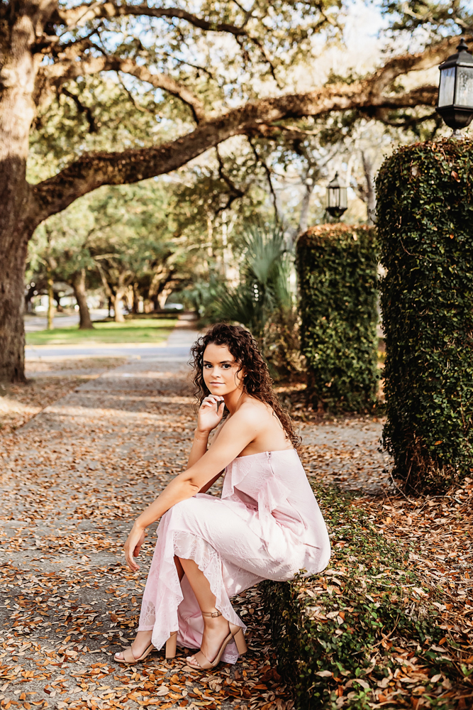 reflection images by tracy rowell hayden sitting georgetown SC golden hour curls