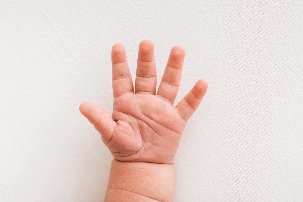 Baby Logan hands and feet at Reflection Images by Tracy Rowell in Florence SC