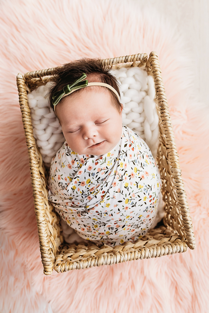 Baby Logan overhead view at Reflection Images by Tracy Rowell in Florence SC