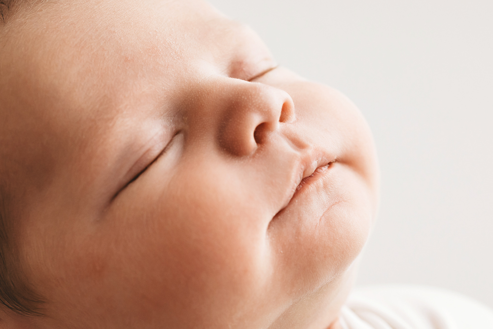 Baby Logan sleeping soundly at Reflection Images by Tracy Rowell in Florence SC
