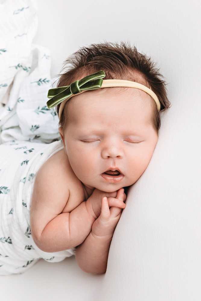 Baby Logan tiny yawn at Reflection Images by Tracy Rowell in Florence SC
