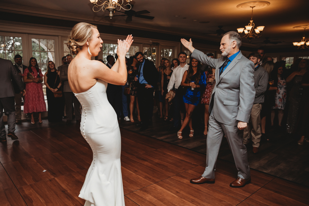 Wedding ceremony with vows and emotional moments on scenic Daniel Island at Reflection Images by Tracy Rowell in Florence SC