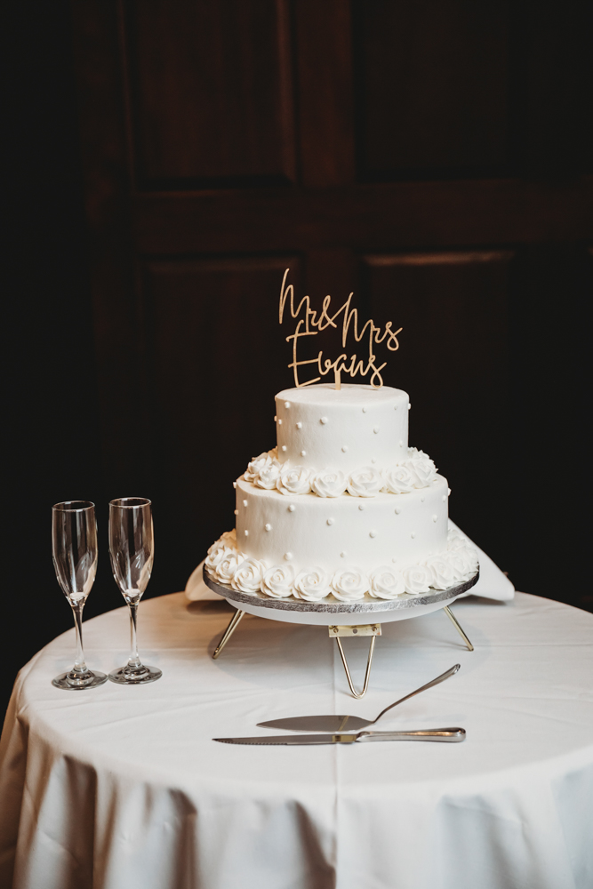 Wedding details close-up with elegant decor and styling at Reflection Images by Tracy Rowell in Florence SC