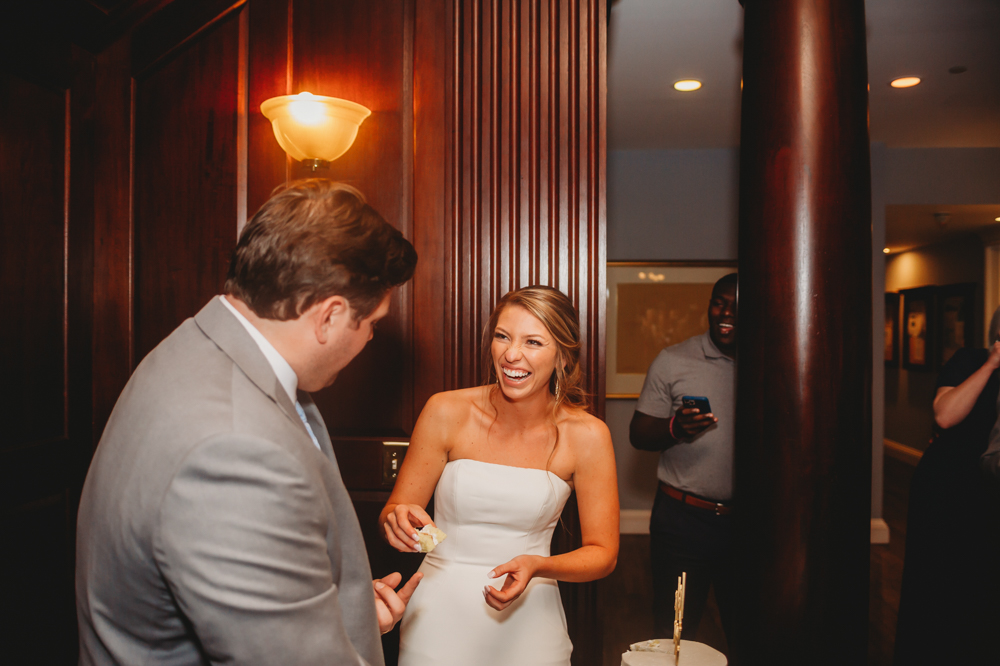 Wedding reception dancing, laughter, and celebration at Reflection Images by Tracy Rowell in Florence SC