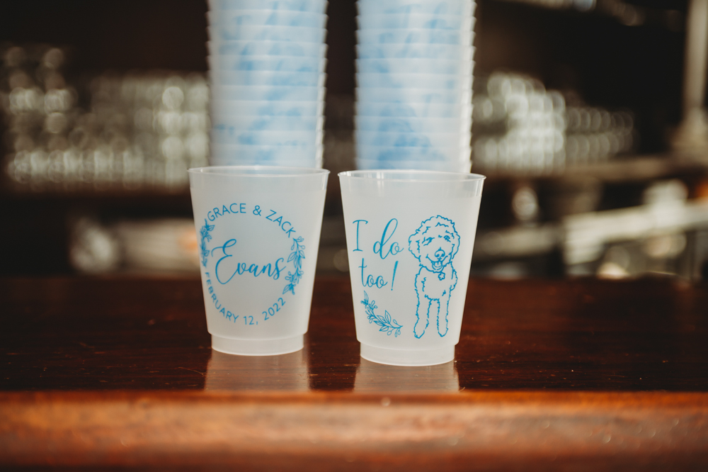 Wedding details close-up with elegant decor and styling at Reflection Images by Tracy Rowell in Florence SC