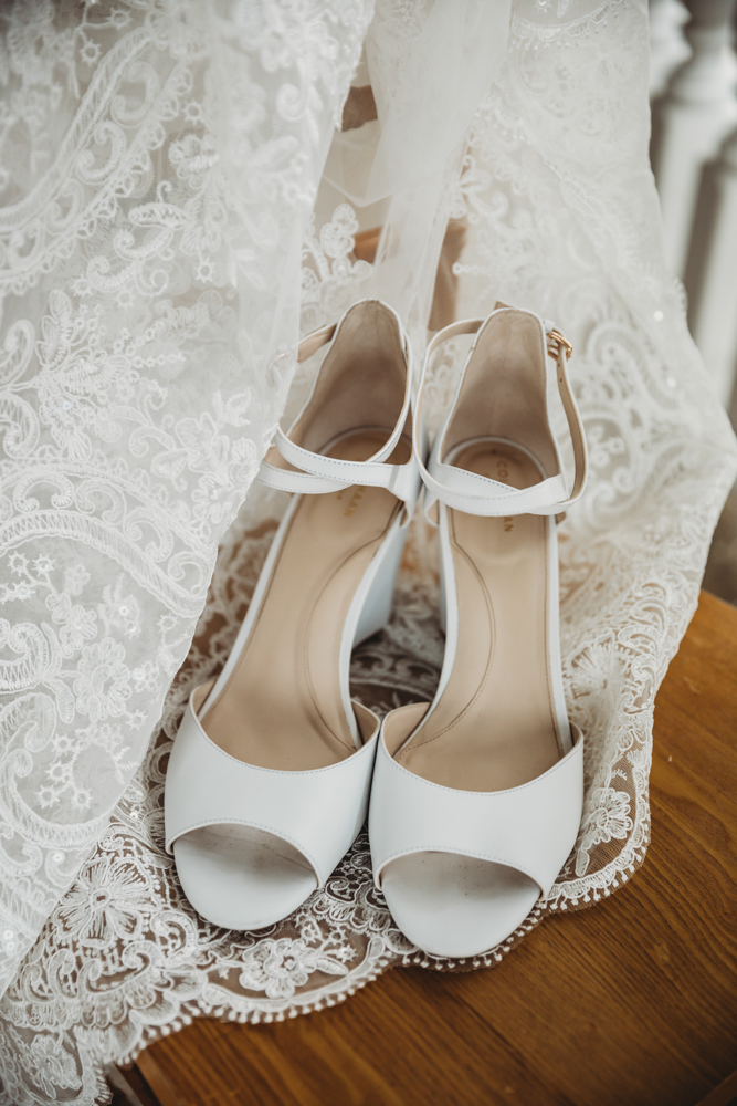 Wedding details close-up with elegant decor and styling at Reflection Images by Tracy Rowell in Florence SC