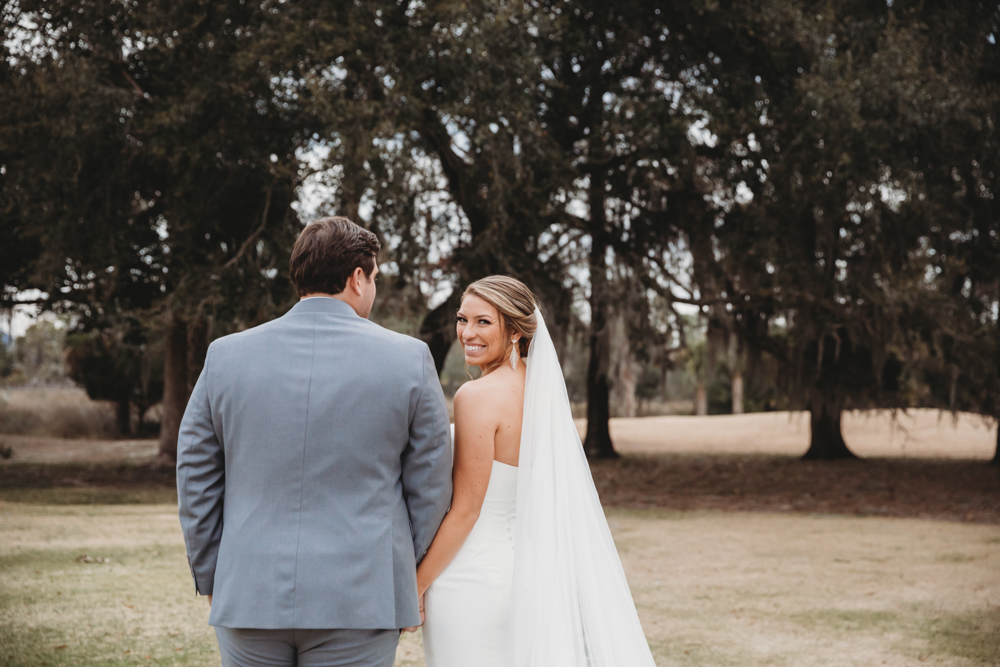 Couple portrait highlighting love and connection in scenic Daniel Island at Reflection Images by Tracy Rowell in Florence SC