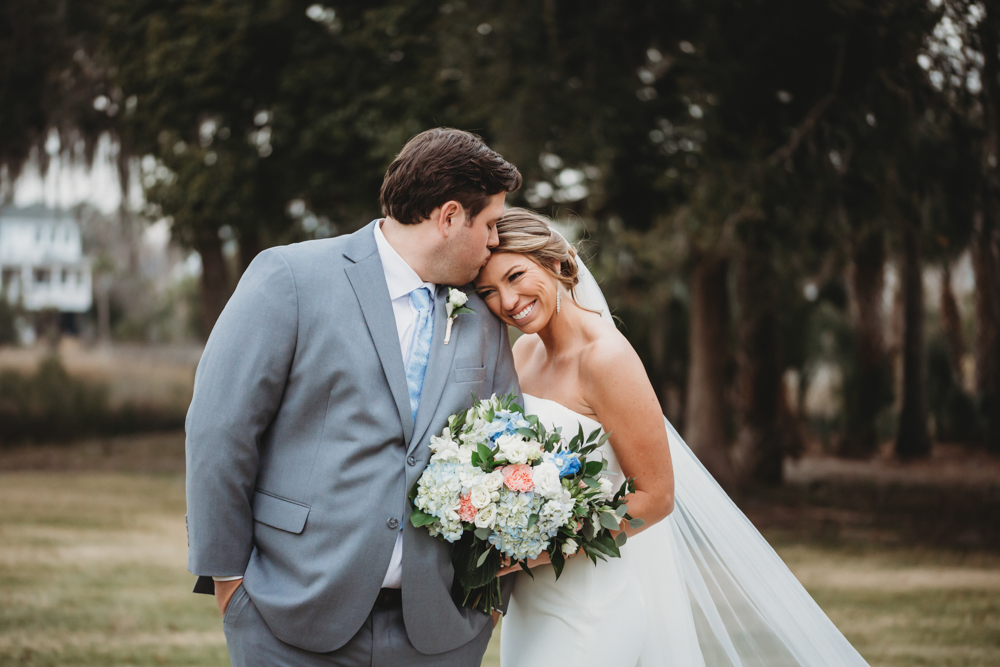 Couple portrait highlighting love and connection in scenic Daniel Island at Reflection Images by Tracy Rowell in Florence SC