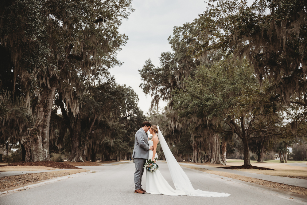 Couple portrait highlighting love and connection in scenic Daniel Island at Reflection Images by Tracy Rowell in Florence SC