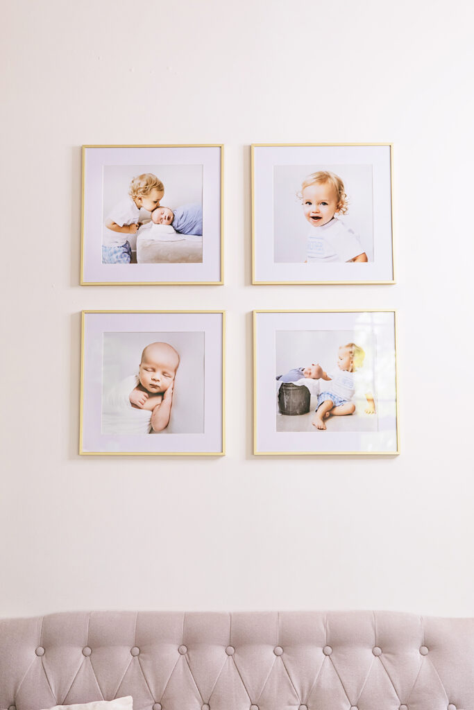 professional photography gold metal framed prints reflection images