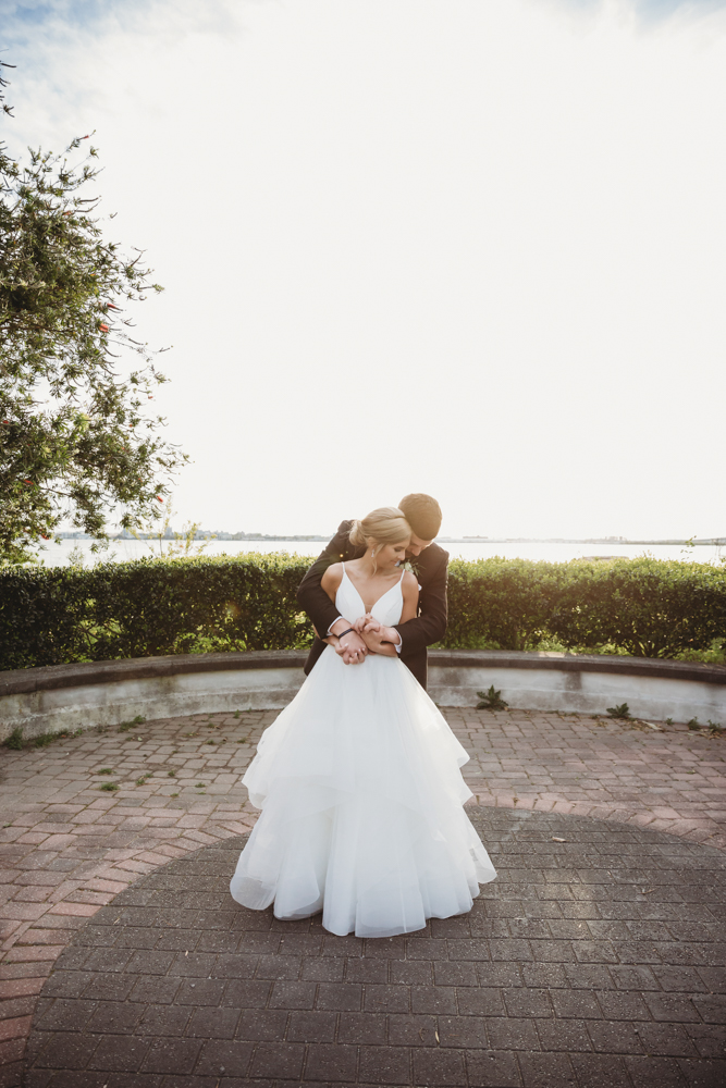 Wedding moment during bride and groom moment, captured by reflection images by tracy rowell.