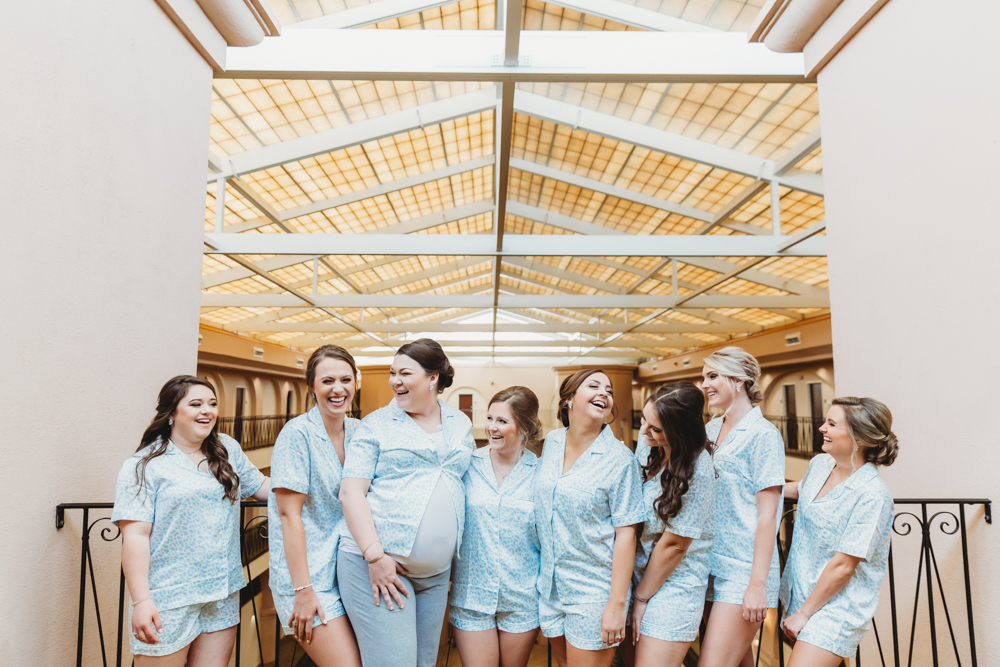 Wedding moment bridal party at The Citadel, captured by charleston sc.