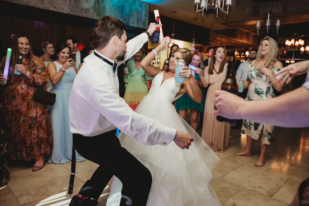 Wedding moment during ring exchange, captured by south carolina wedding photographer.