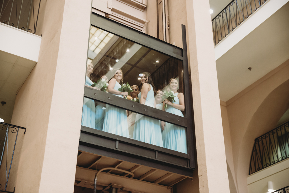 Wedding moment during bridal portraits, captured by tracy rowell.