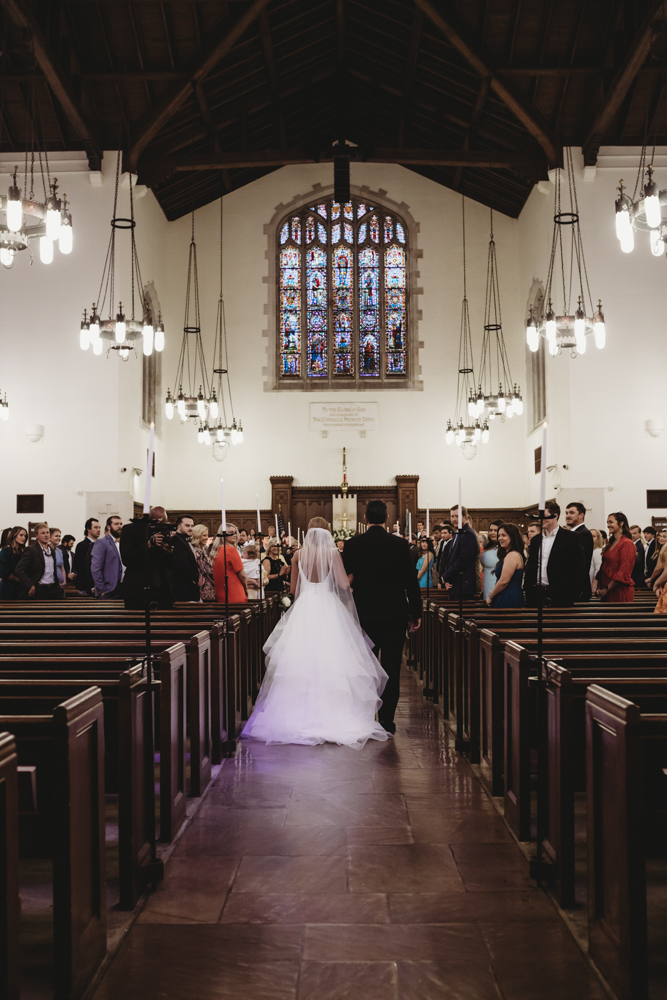 Wedding moment during ceremony at The Citadel, captured by reflection images by tracy rowell.