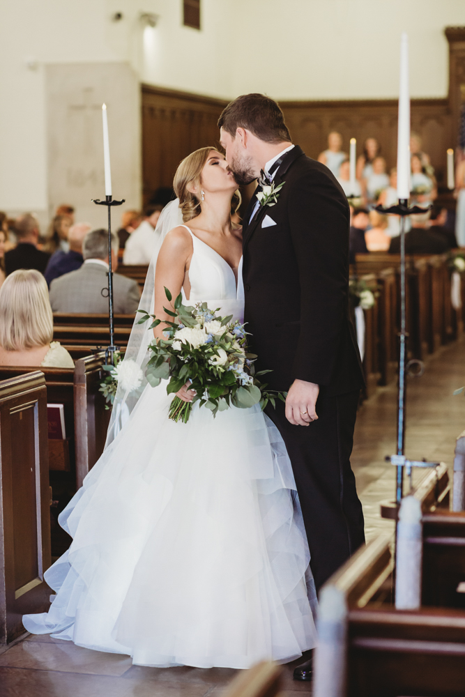 Wedding moment during ceremony at The Citadel, captured by reflection images by tracy rowell.