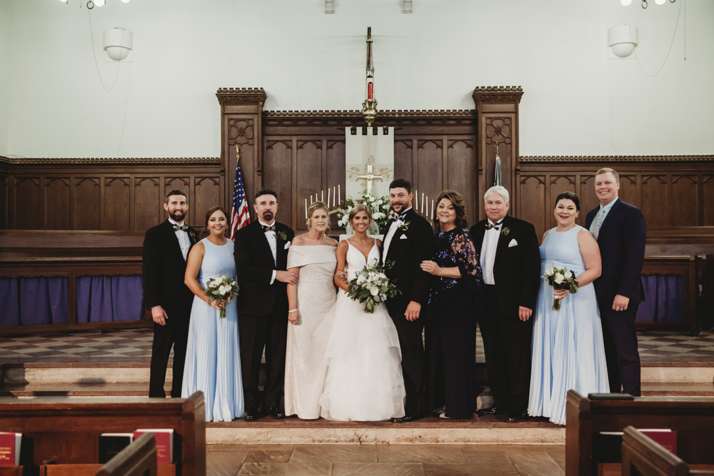 Wedding moment during ceremony at The Citadel, captured by reflection images by tracy rowell.