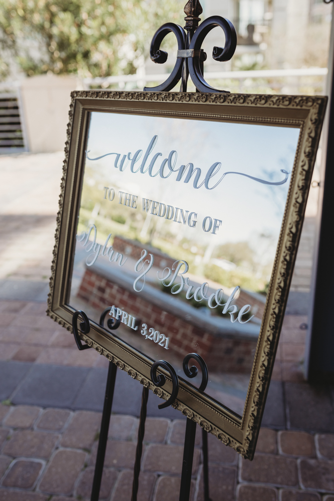 Wedding moment during ceremony at The Citadel, captured by reflection images by tracy rowell.