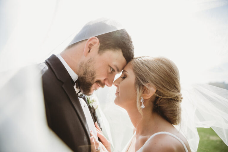 Wedding moment during bridal portraits, captured by tracy rowell.