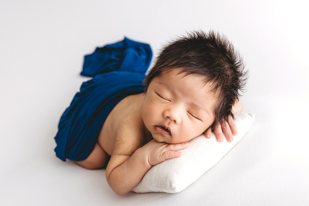 Baby Dalton and his Adorable Hair – A Sweet Newborn Session – Florence SC